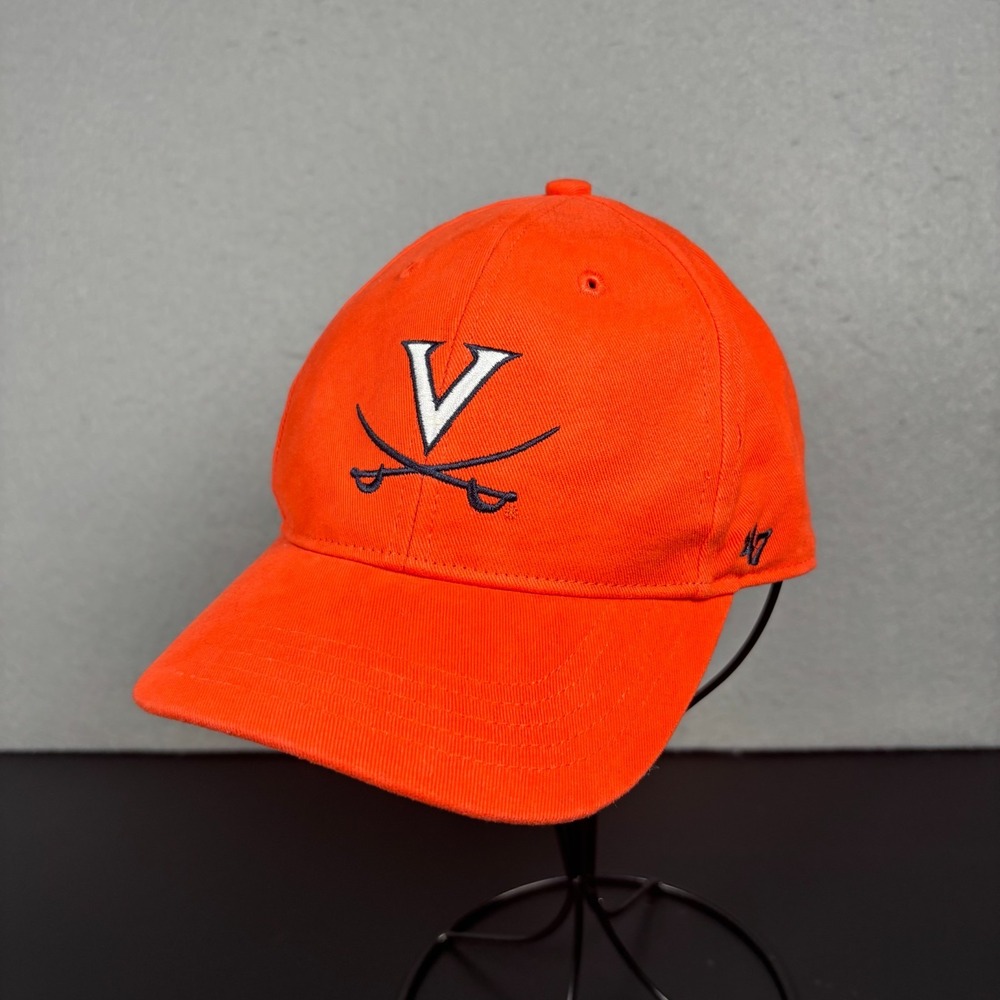 Virginia Cavaliers UVA Toddler Hat Orange '47 Brand V-Sabres Baseball Cap